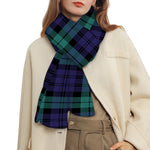 Black Watch Scottish Tartan Print Scarf