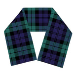 Black Watch Scottish Tartan Print Scarf