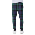 Black Watch Scottish Tartan Print Scuba Joggers