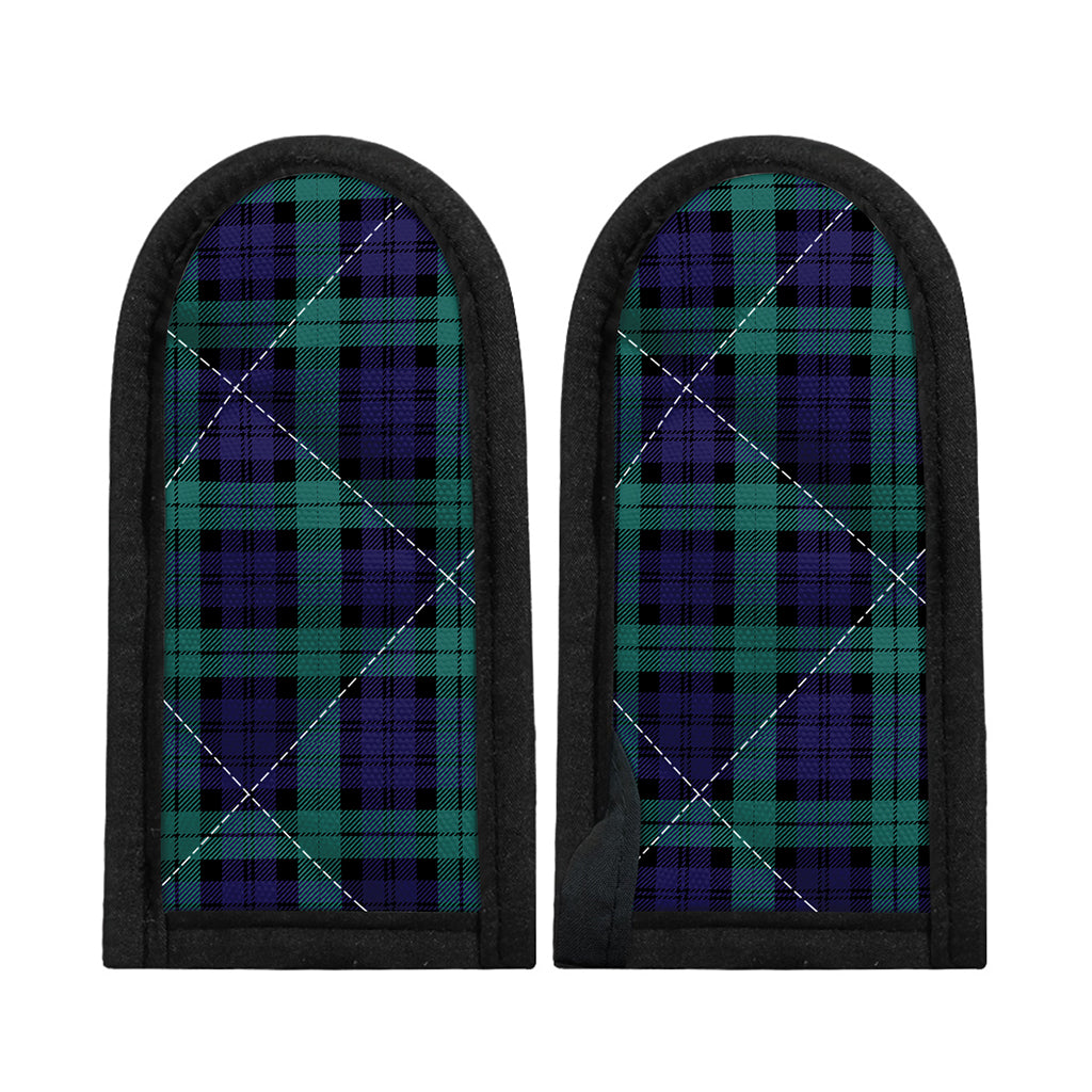 Black Watch Scottish Tartan Print Skillet Handle Cover