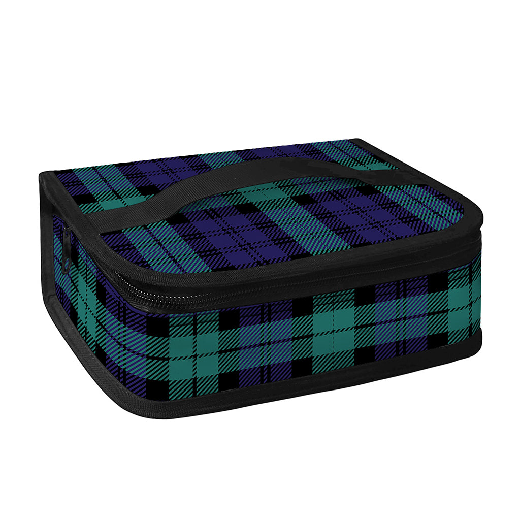 Black Watch Scottish Tartan Print Small Lunch Bag
