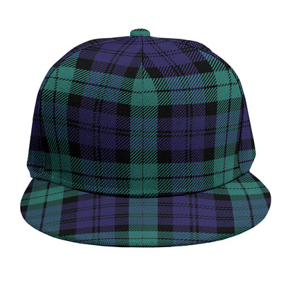 Black Watch Scottish Tartan Print Snapback Cap