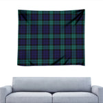 Black Watch Scottish Tartan Print Tapestry