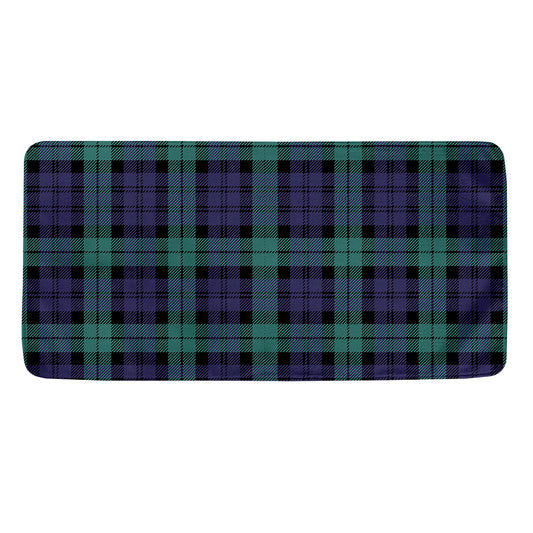 Black Watch Scottish Tartan Print Towel