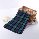 Black Watch Scottish Tartan Print Towel