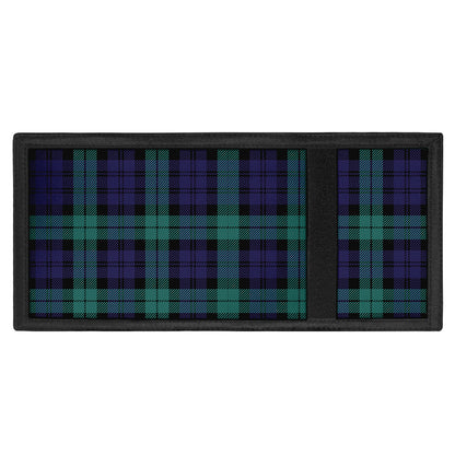 Black Watch Scottish Tartan Print Trifold Wallet