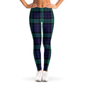 Black Watch Scottish Tartan Print Women's Leggings