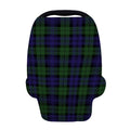 Black Watch Tartan Pattern Print Baby Seat Cover
