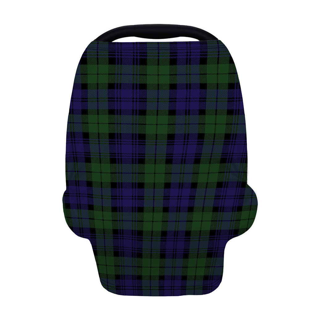 Black Watch Tartan Pattern Print Baby Seat Cover