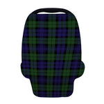 Black Watch Tartan Pattern Print Baby Seat Cover