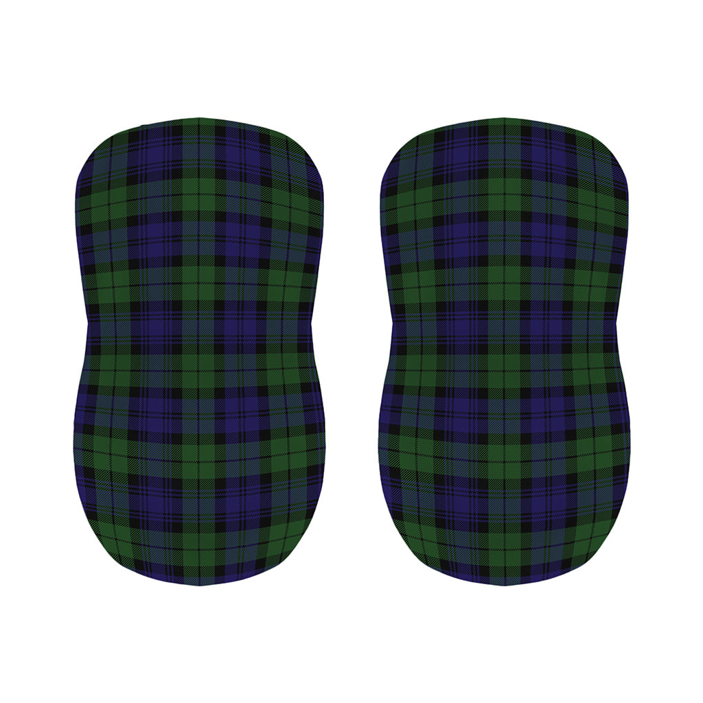 Black Watch Tartan Pattern Print Bar Stool Covers