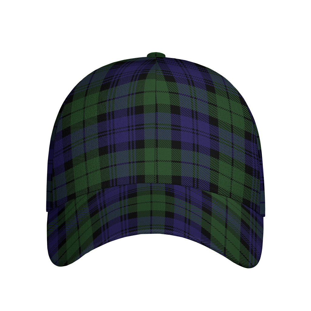 Black Watch Tartan Pattern Print Baseball Cap