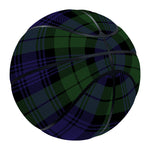 Black Watch Tartan Pattern Print Basketball