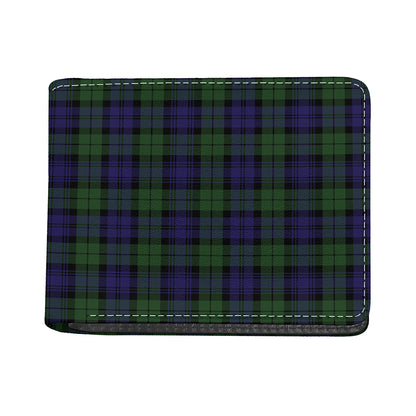 Black Watch Tartan Pattern Print Bifold Wallet