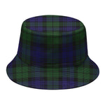 Black Watch Tartan Pattern Print Bucket Hat