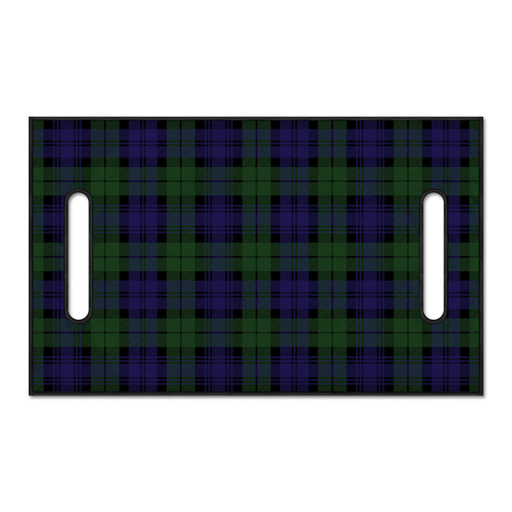 Black Watch Tartan Pattern Print Golf Cart Seat Cover