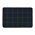Black Watch Tartan Pattern Print Kitchen Mat