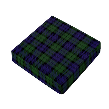 Black Watch Tartan Pattern Print Outdoor Seat Cushion Cover