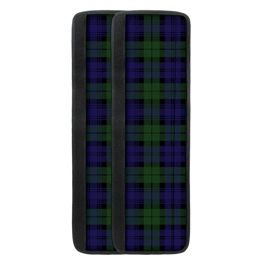 Black Watch Tartan Pattern Print Refrigerator Handle Covers