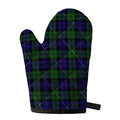 Black Watch Tartan Pattern Print Single Oven Mitt