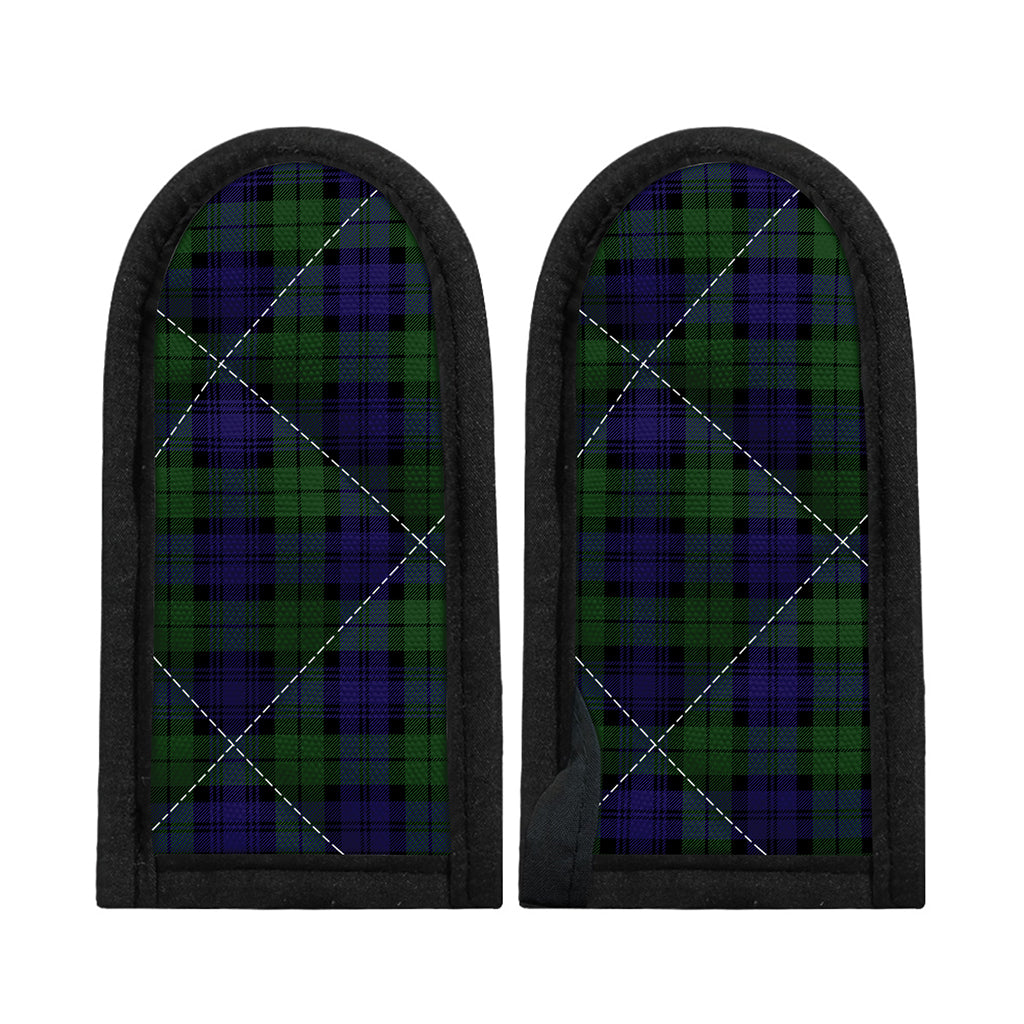 Black Watch Tartan Pattern Print Skillet Handle Cover