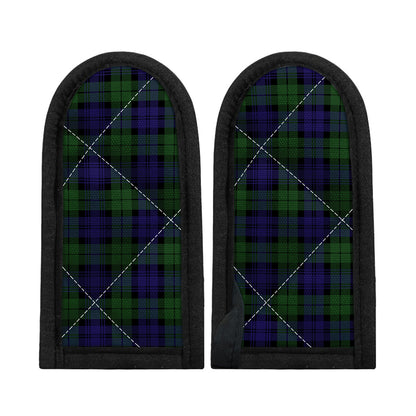 Black Watch Tartan Pattern Print Skillet Handle Cover