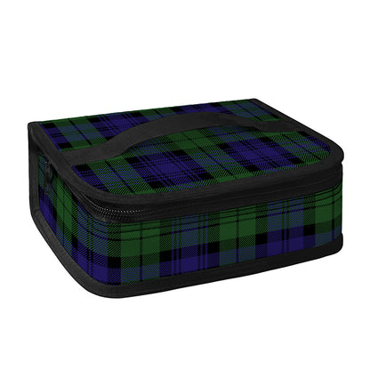 Black Watch Tartan Pattern Print Small Lunch Bag
