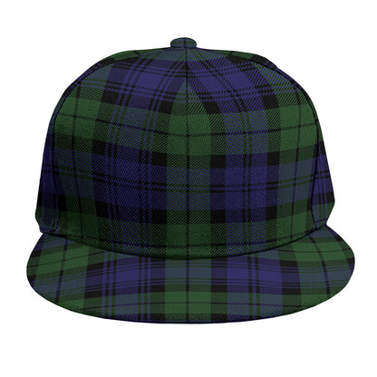 Black Watch Tartan Pattern Print Snapback Cap