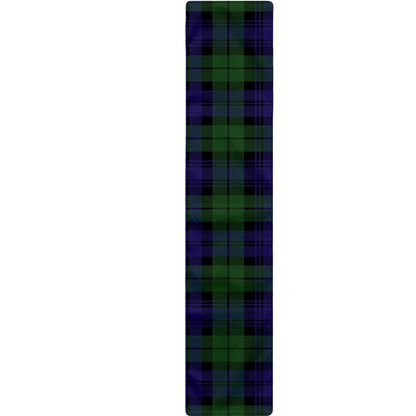 Black Watch Tartan Pattern Print Table Runner