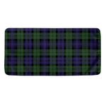 Black Watch Tartan Pattern Print Towel