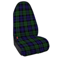 Black Watch Tartan Pattern Print Waterproof Car Seat Cover