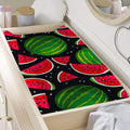 Black Watermelon Pieces Pattern Print Changing Pad Cover