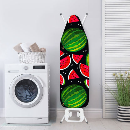 Black Watermelon Pieces Pattern Print Ironing Board Cover