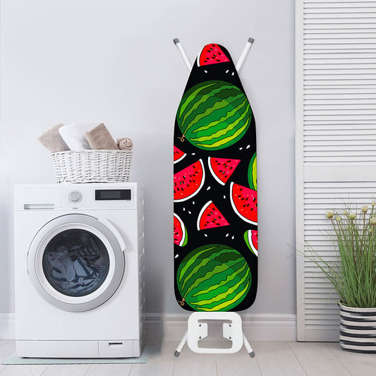 Black Watermelon Pieces Pattern Print Ironing Board Cover