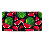 Black Watermelon Pieces Pattern Print Towel