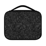 Black Western Damask Floral Print Classic Bible Case