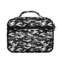 Black White And Grey Digital Camo Print Briefcase Bible Bag