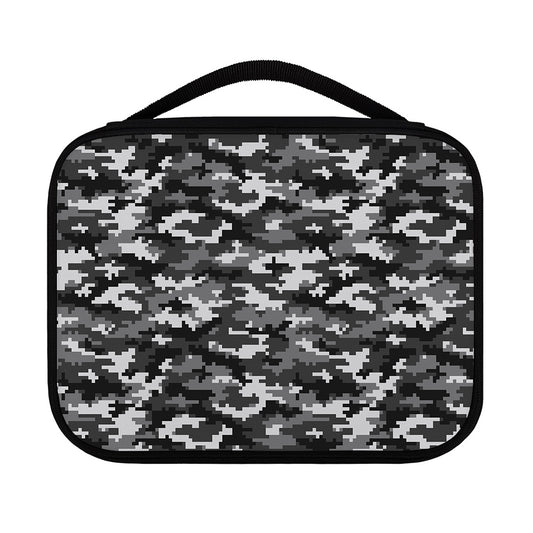 Black White And Grey Digital Camo Print Classic Bible Case