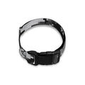 Black White And Grey Digital Camo Print Dog Collar