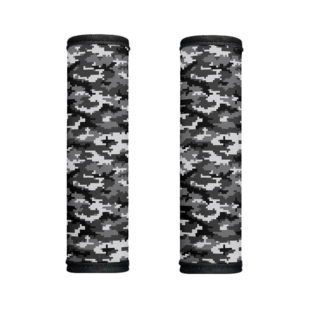 Black White And Grey Digital Camo Print Handle Covers