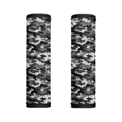 Black White And Grey Digital Camo Print Handle Covers
