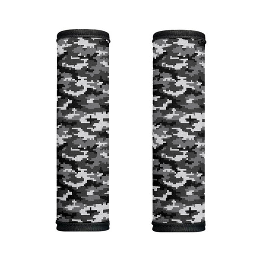 Black White And Grey Digital Camo Print Handle Covers
