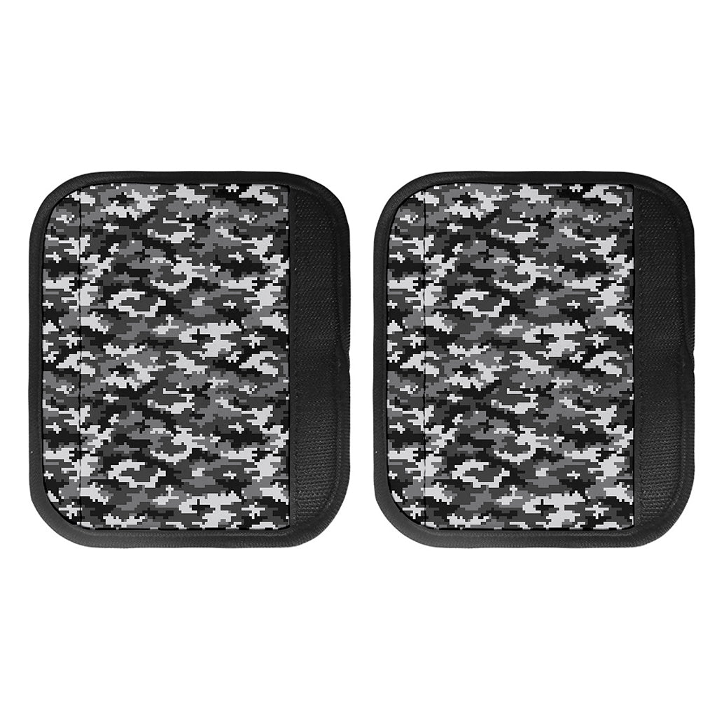 Black White And Grey Digital Camo Print Handle Covers