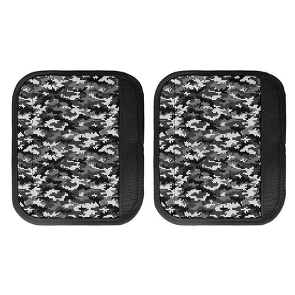 Black White And Grey Digital Camo Print Handle Covers