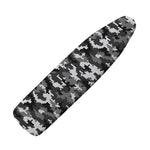 Black White And Grey Digital Camo Print Ironing Board Cover