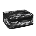Black White And Grey Digital Camo Print Small Lunch Bag