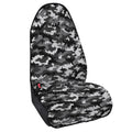 Black White And Grey Digital Camo Print Waterproof Car Seat Cover