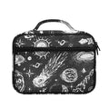 Black White Galaxy Outer Space Print Briefcase Bible Bag