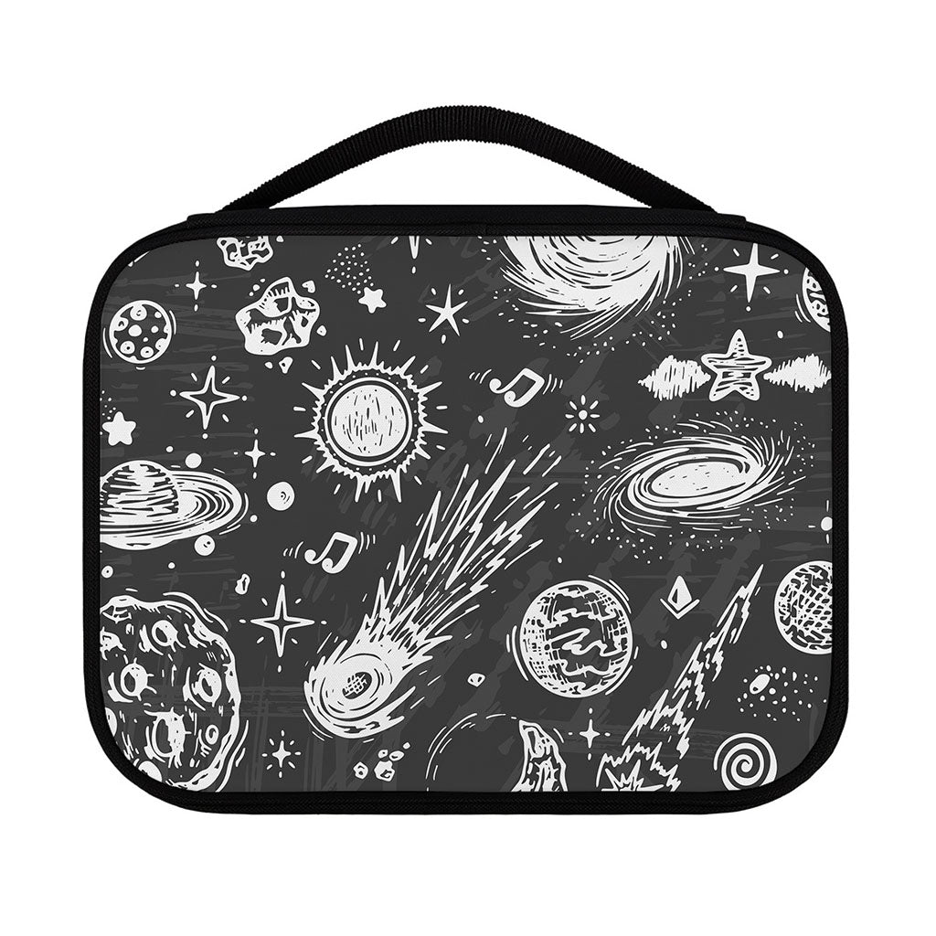 Black White Galaxy Outer Space Print Classic Bible Case