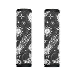 Black White Galaxy Outer Space Print Handle Covers